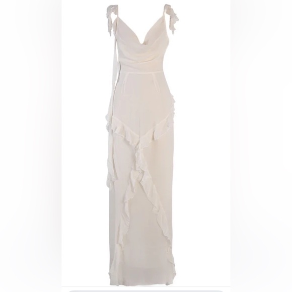 ŚENI MOTO osun wedding dress sz L - Picture 6 of 16
